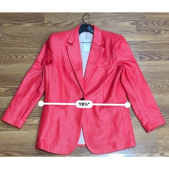 DIOTIMA Oversized Blazer in hibiscus size 1 / XS - Picture 7 of 13